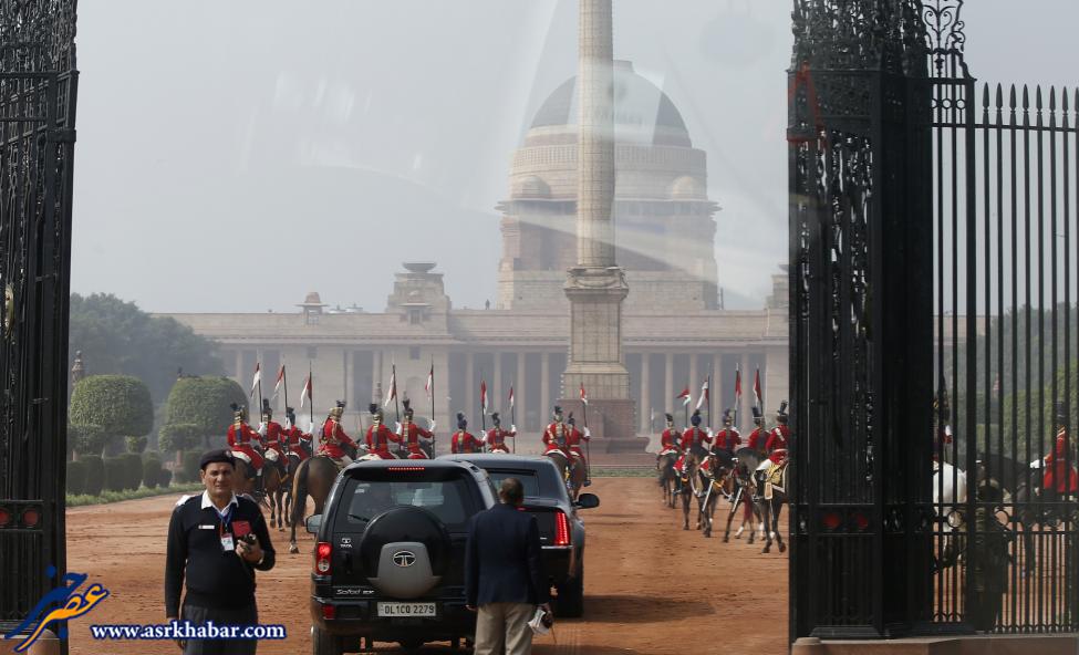 سفر اوباما یه هند (عکس)