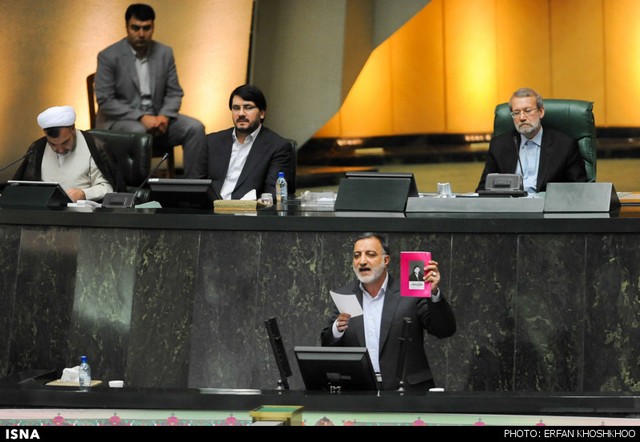 جلسه علنی استیضاح وزیر علوم (عکس)