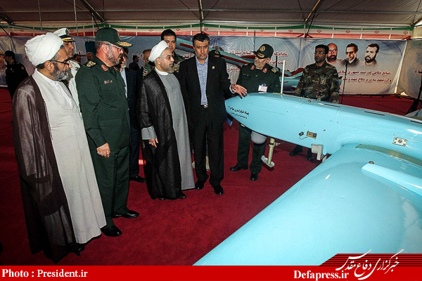 بازدید روحانی از نمایشگاه  وزارت دفاع (عکس)