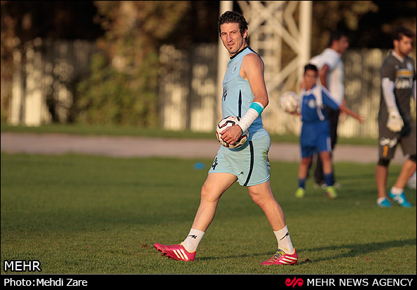 تمرین تیم استقلال (عکس)