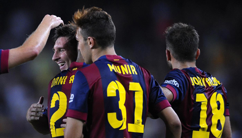 مسی فصل را با 2 گل آغاز کرد (+عکس)