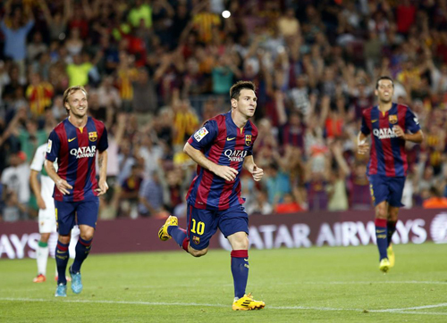 مسی فصل را با 2 گل آغاز کرد (+عکس)