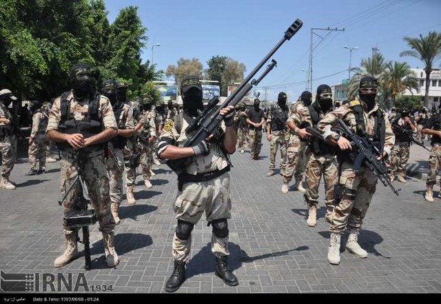 جشن پیروزی مقاومت در غزه (عکس)