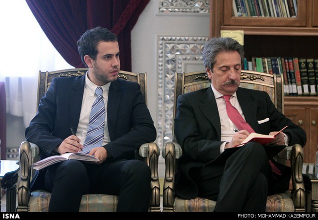 دیدار وزیر فرهنگ پرتغال با هاشمی (عکس)