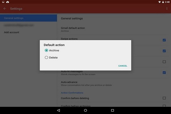 ۴ ویژگی جدید در نسخه جدید جیمیل اندروید