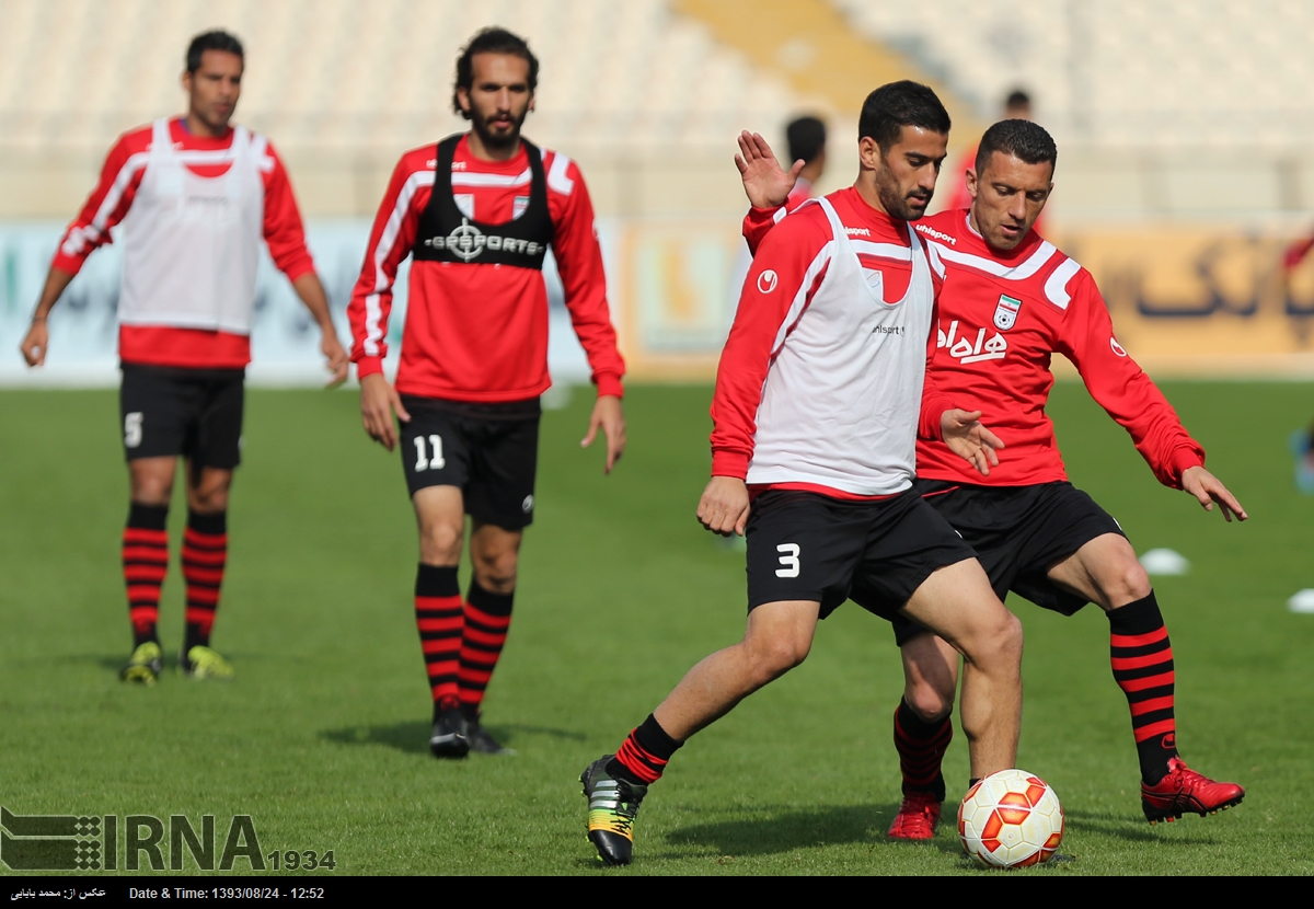 تمرین شنبه تیم ملی ( گزارش تصویری)