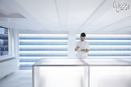 فروشگاه سفید در آمستردام (عکس)