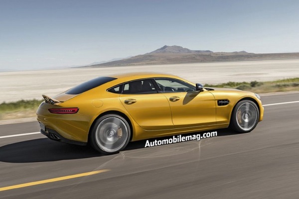 مرسدس در تدارک سدان AMG GT4