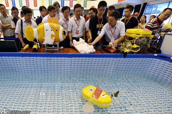 رقابت ماهی‌های رباتی در چین