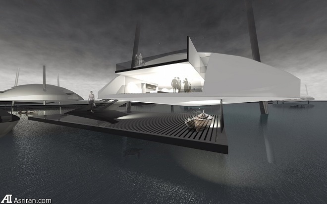 خانههای شناور می توانند تعریف خانهسازی در آینده باشند خانههای شناور می توانند تعریف خانهسازی در آینده باشند