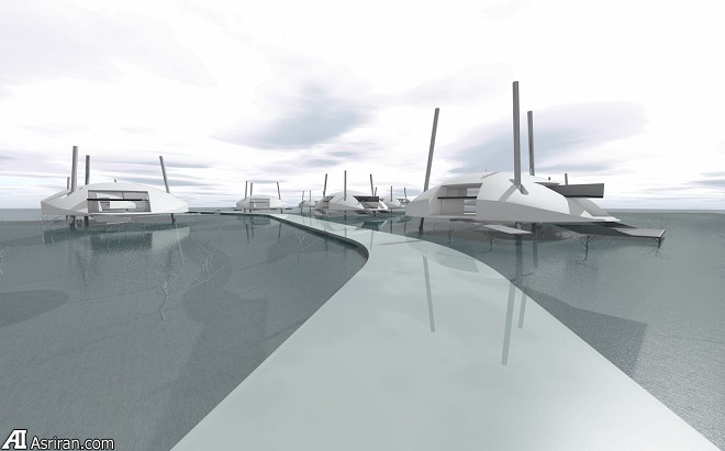 خانههای شناور می توانند تعریف خانهسازی در آینده باشند خانههای شناور می توانند تعریف خانهسازی در آینده باشند