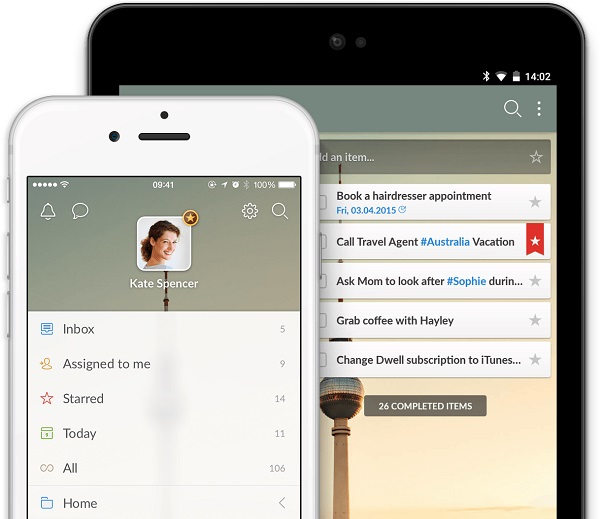 مدیریت کارهای روزانه با اپلیکیشن Wunderlist مدیریت کارهای روزانه با اپلیکیشن Wunderlist