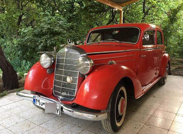 یک بنز باقلوا (عکس)