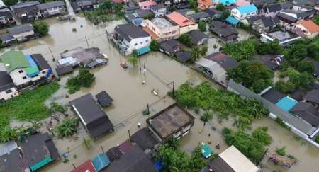 مرگ 11 نفر بر اثر سیل در تایلند