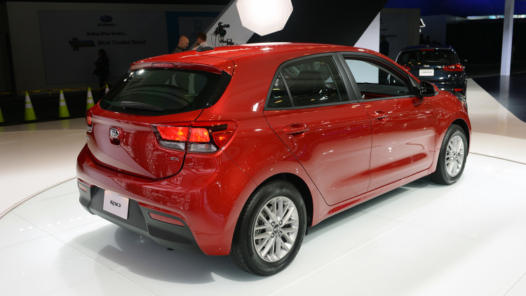 سدان و هاچبکهای کیا ریو در نیویورک سدان و هاچبکهای کیا ریو در نیویورک