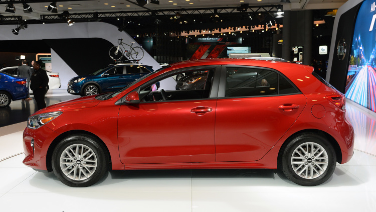 سدان و هاچبکهای کیا ریو در نیویورک سدان و هاچبکهای کیا ریو در نیویورک