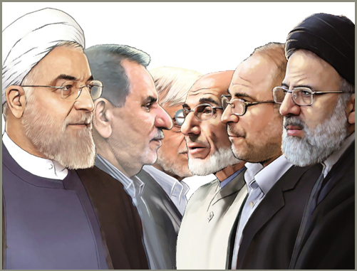 نفر هفتم وارده لیست نامزدهای ریاست جمهوری شد نفر هفتم وارده لیست نامزدهای ریاست جمهوری شد