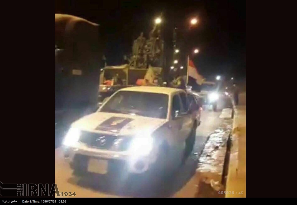 حرکت نیروهای عراقی به سمت کرکوک (+عکس)