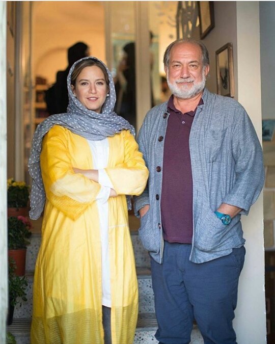 آتیلا پسیانی در کنار دخترش (عکس)