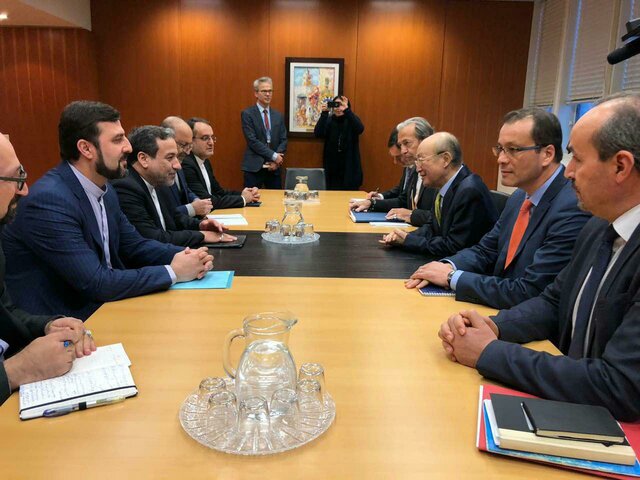 دیدار عراقچی و آمانو در اتریش (+عکس)