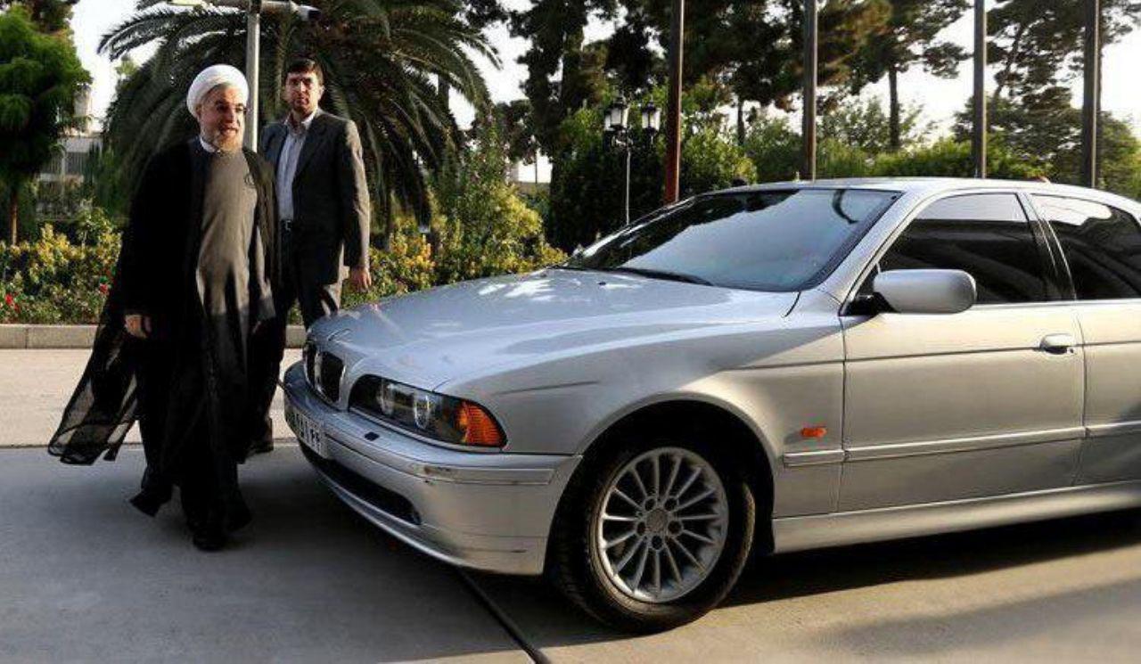 خودرویی که رییس&zwnj;جمهور با آن تردد می کند (عکس)