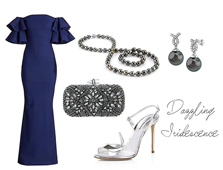 5 روش ست کردن گردنبند مروارید با لباس