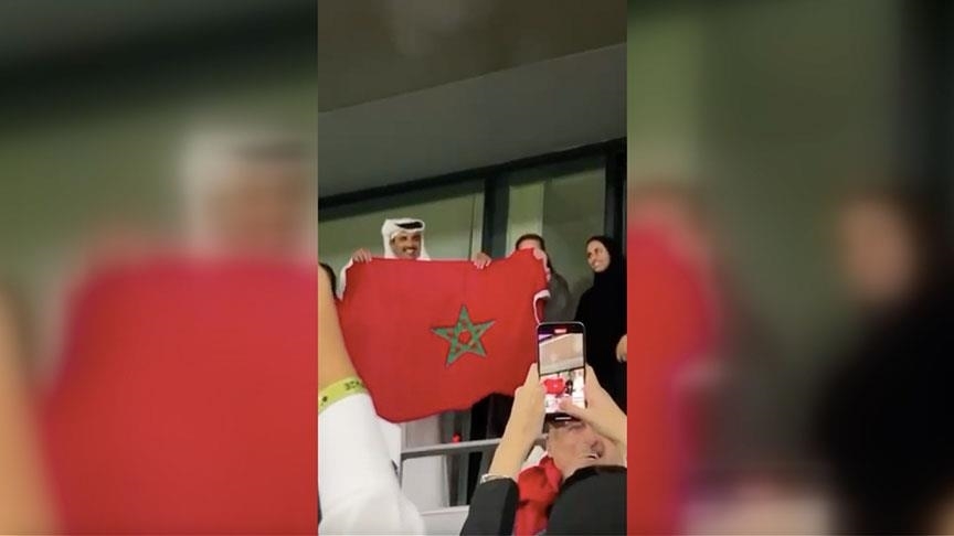 شادی مراکشی ها بعد از پیروزی تاریخی در جام جهانی (+عکس) شادی مراکشی ها بعد از پیروزی تاریخی در جام جهانی (+عکس)