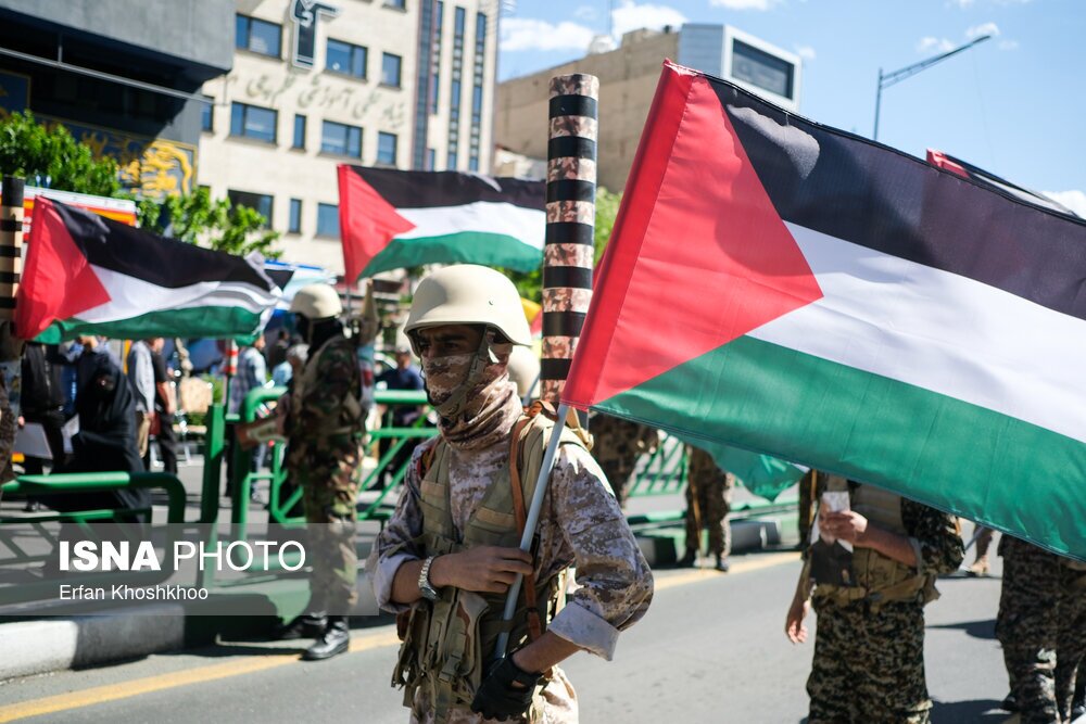برگزاری راهپیمایی روز قدس در سراسر کشور