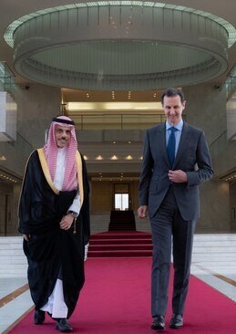 اولین سفر وزیر خارجه عربستان سعودی به سوریه بعد از 12 سال اولین سفر وزیر خارجه عربستان سعودی به سوریه بعد از 12 سال