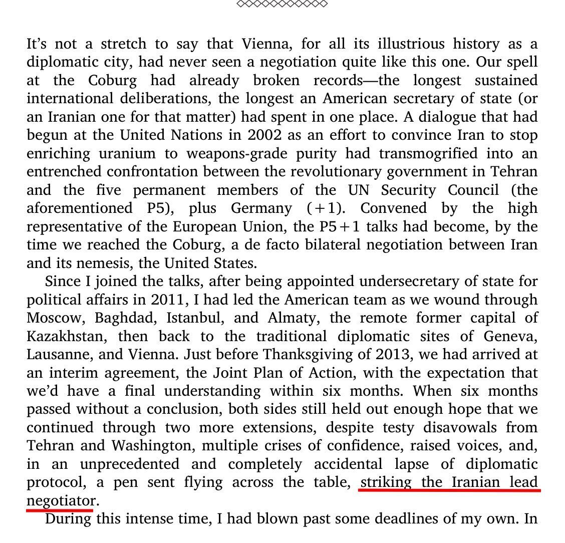 تحریف عجیب کتاب وندی شرمن برای حمله به تیم مذاکره‌کننده